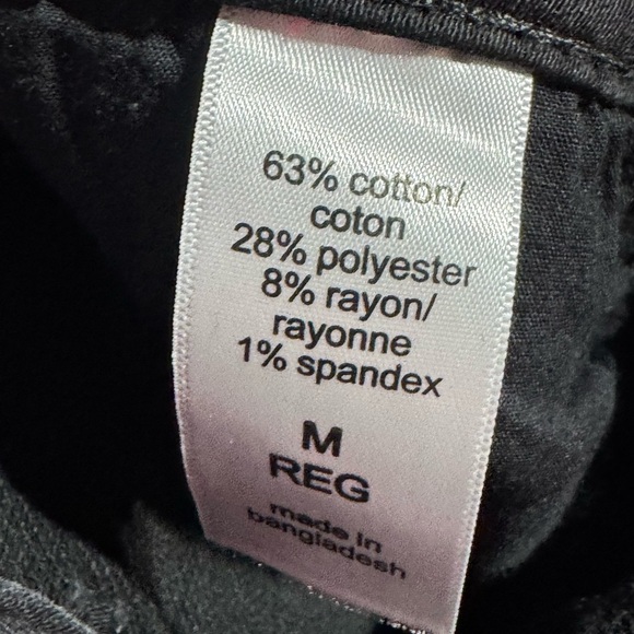 Maurices Black Washed Low Rise Skinny Jeans With Plaid Ankle Cuff Size Medium - Picture 3 of 7